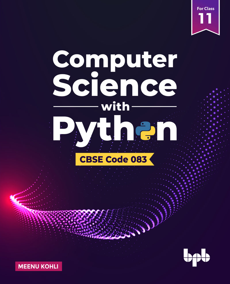 Buy Computer Science with Python book 📚 Online for – BPB Online