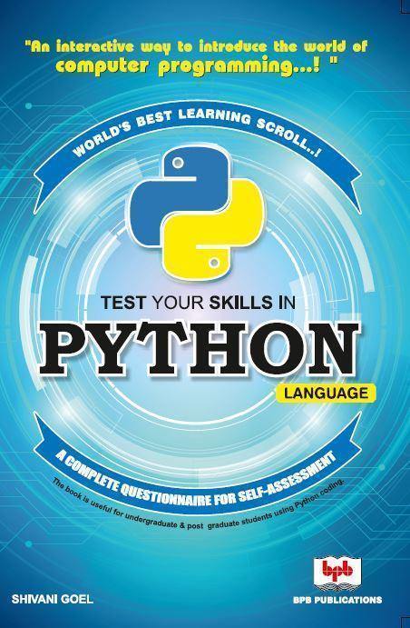 Test Your Skills In Python Language - BPB Online
