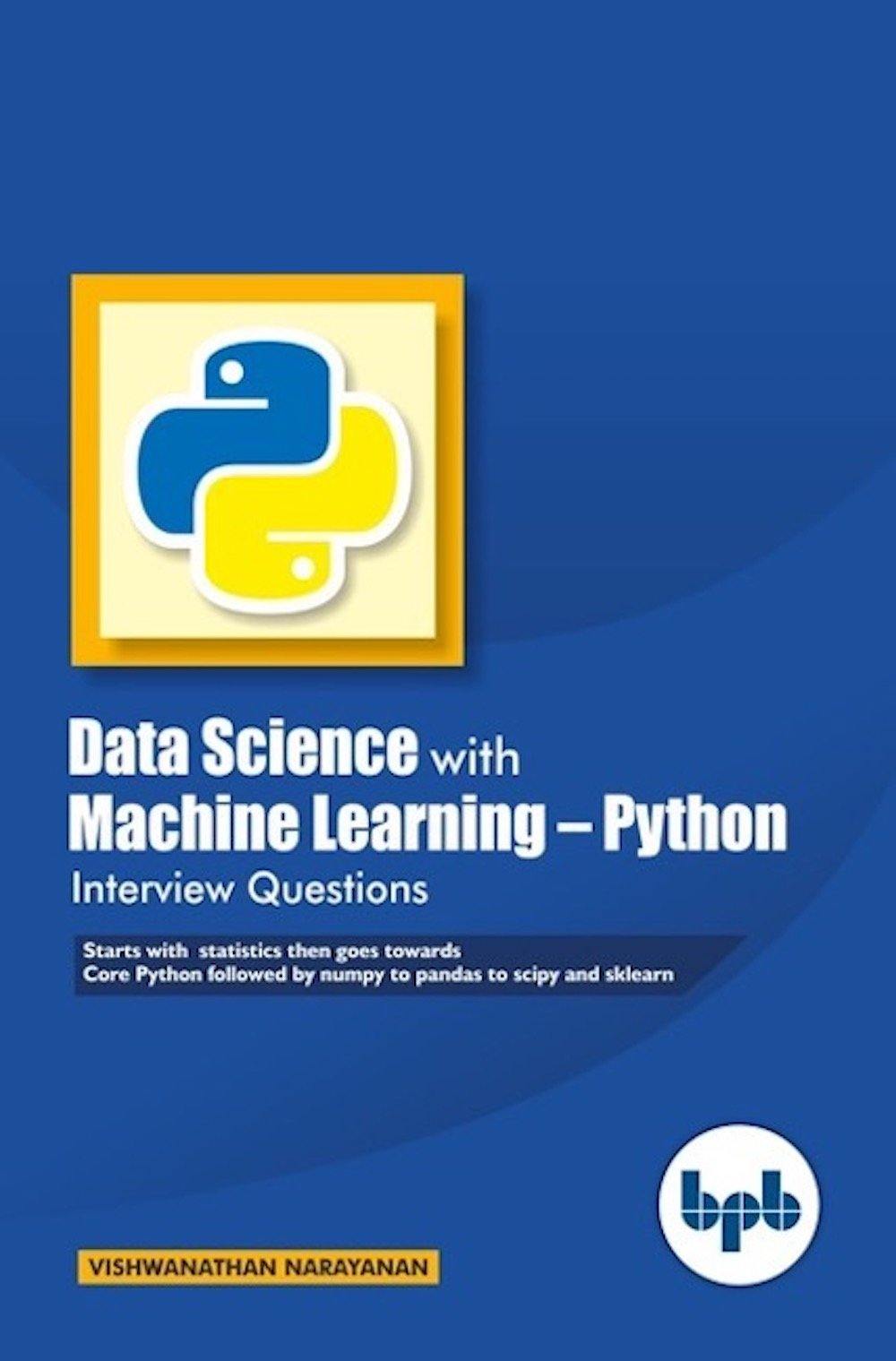 Data Science with Machine Learning Book - Python Interview Questions ...